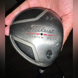 Titleist 983E Titanium 9.5* Driver Fujikura Speeder Stiff Flex Graphite